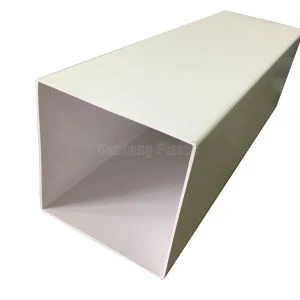 Tiwb Plastig Sgwâr PVC